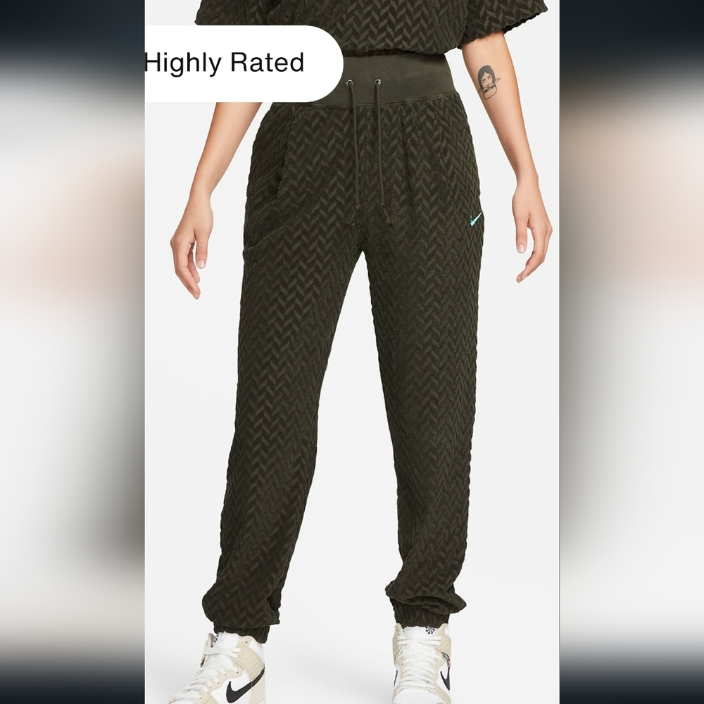 Nike Sportswear Everyday Modern Women's High-Rise Joggers Green DR2178 NWT